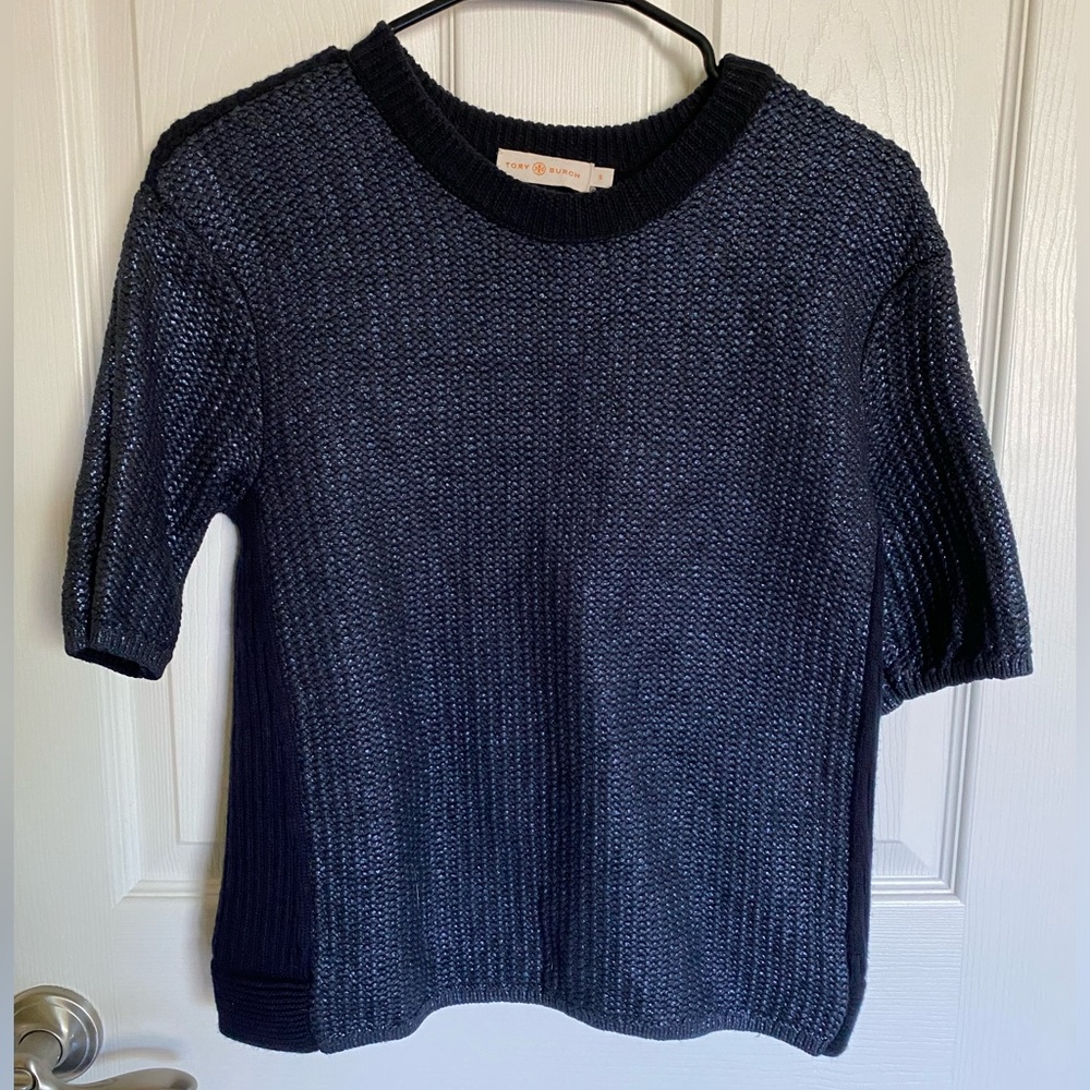 Tory Burch Metallic Sweater - size S